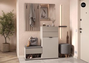 Модульная прихожая Энсо (Сантан) Кашемир